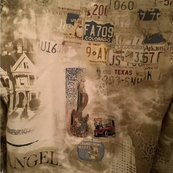 NANCY BOLEN~ CITY GIRL~GORGEOUS UNIQUE BLAZER~S-M - Picture 5 of 7